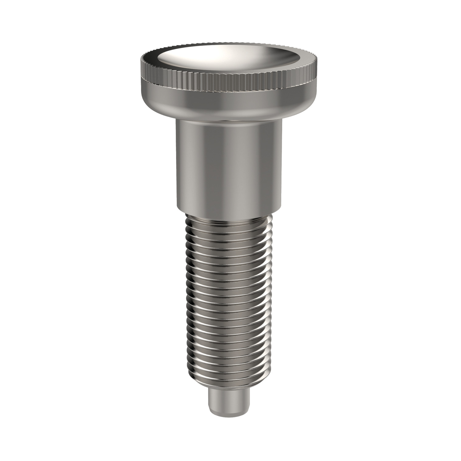 Index Plunger - Pull Grip An all stainless steek index plunger designed for spring-back location. Temperature resistance ranges from -30°C to +80°C.