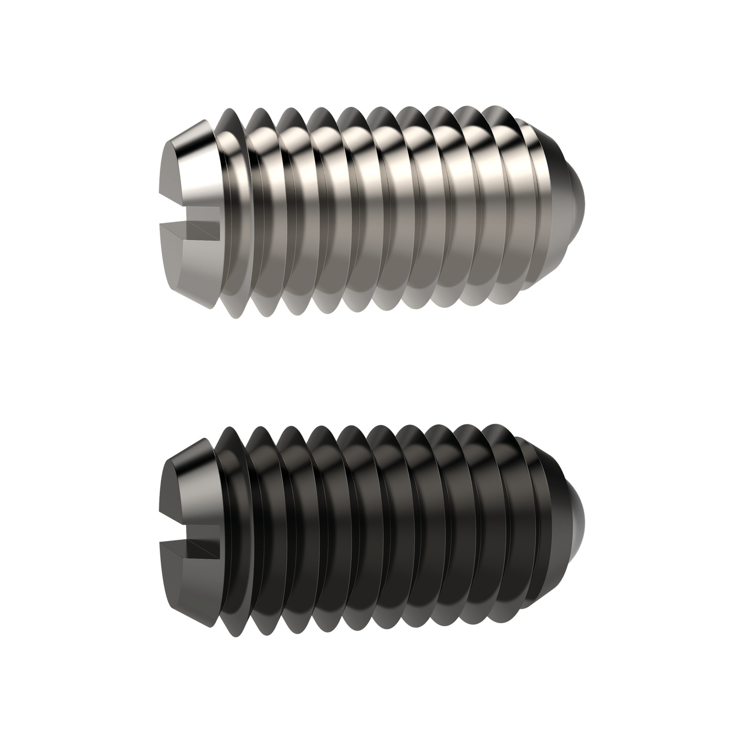 Spring Plungers A ball end and slot spring plunger available in steel & stainless steel with sizes starting from M2 upto M24. Increased spring strength variations provided within the standard range.