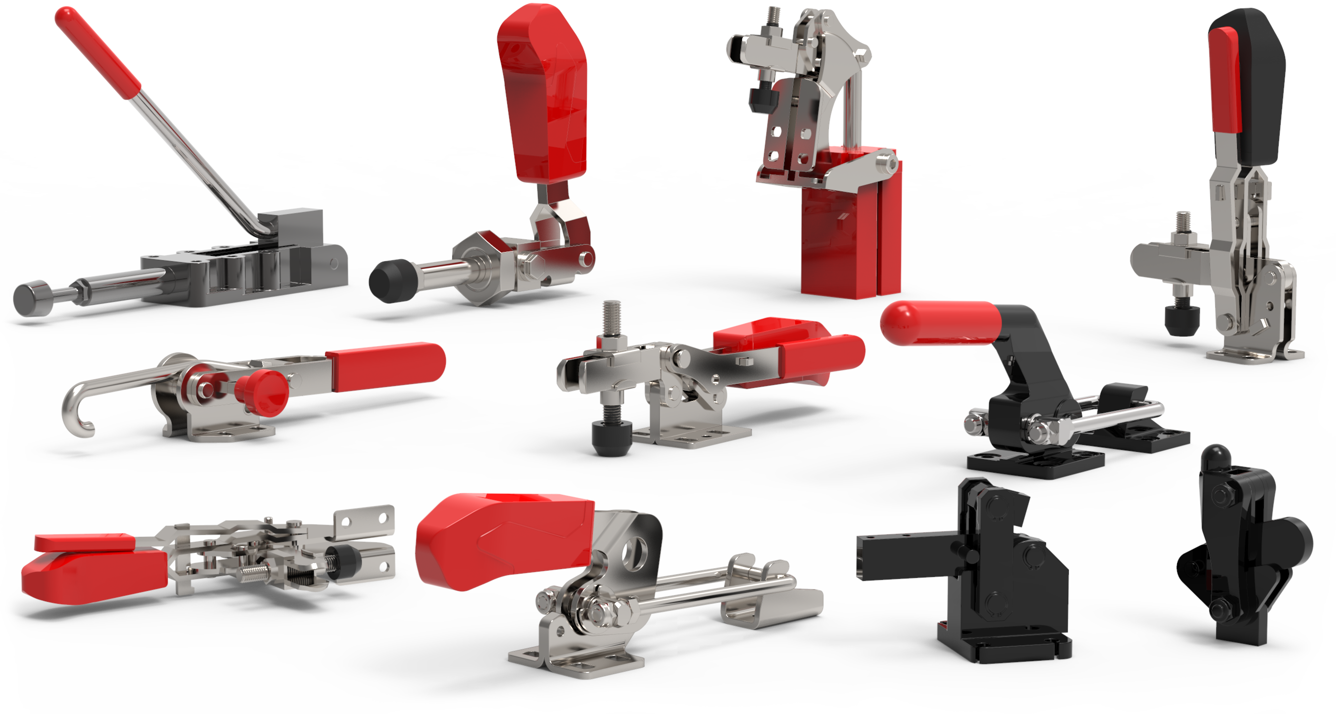 Horizontal Toggle Clamps from Wixroyd