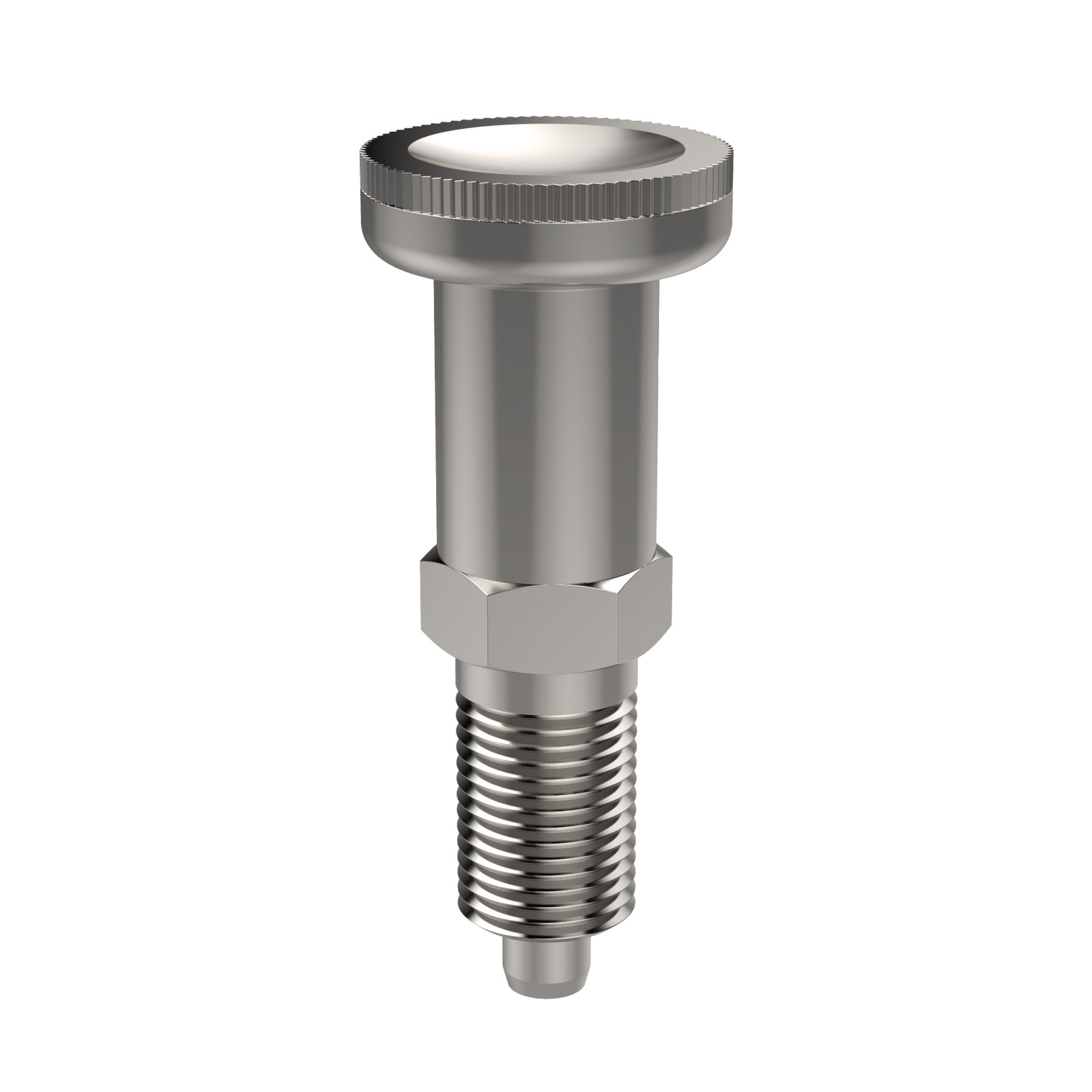 Index Plungers - Pull Grip Fully Stainless Steel Non-locking Index Plunger. This corrosion-resistant construction makes it suitable for the demands of food processing, pharmaceutical or water treatment applications.