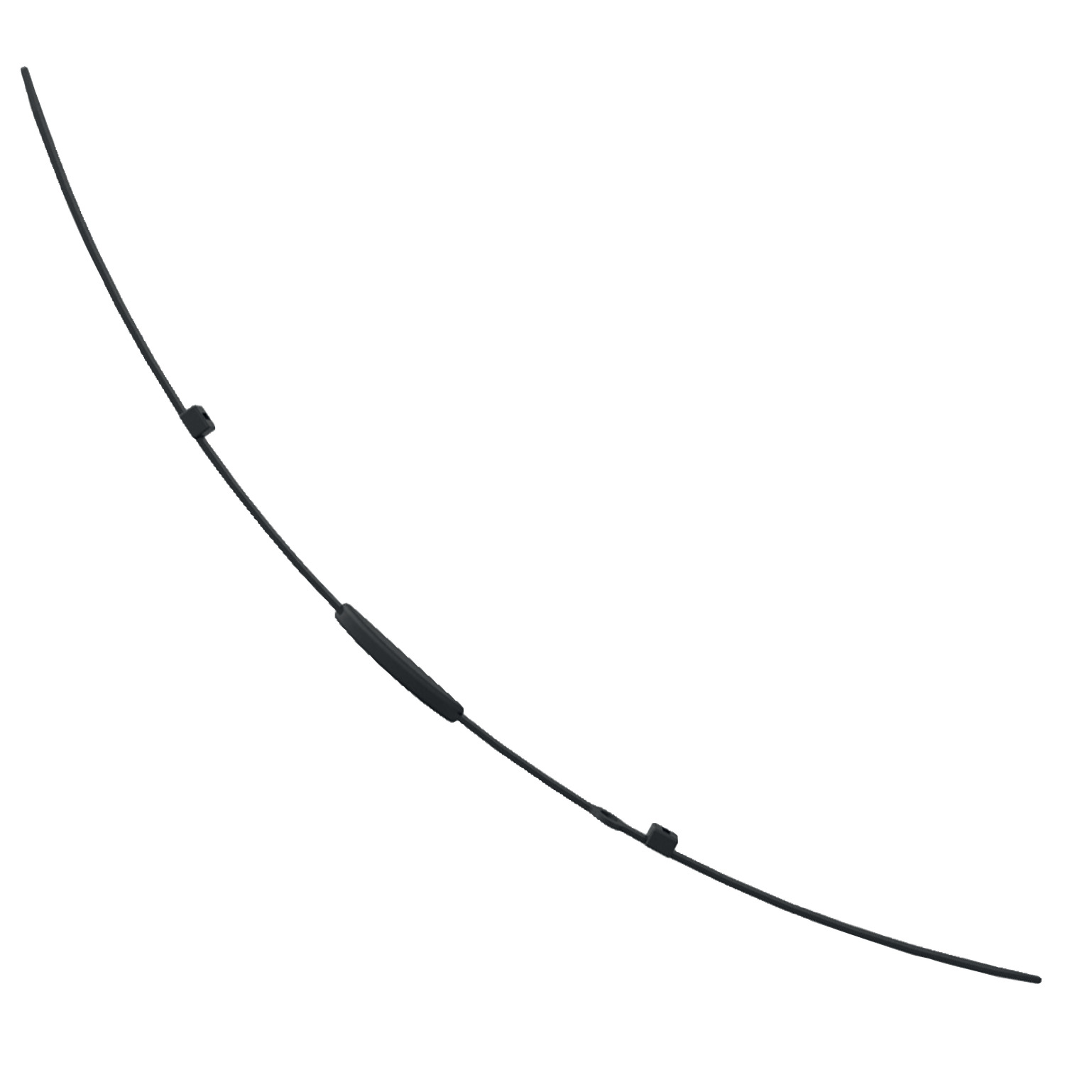 Lanyard - Cable Tie Loop Thermoplastic cable tie - available with either two cable tie ends, or with one cable tie end and one M4 screw compatible fixing hole. For use at up to 80 °C.