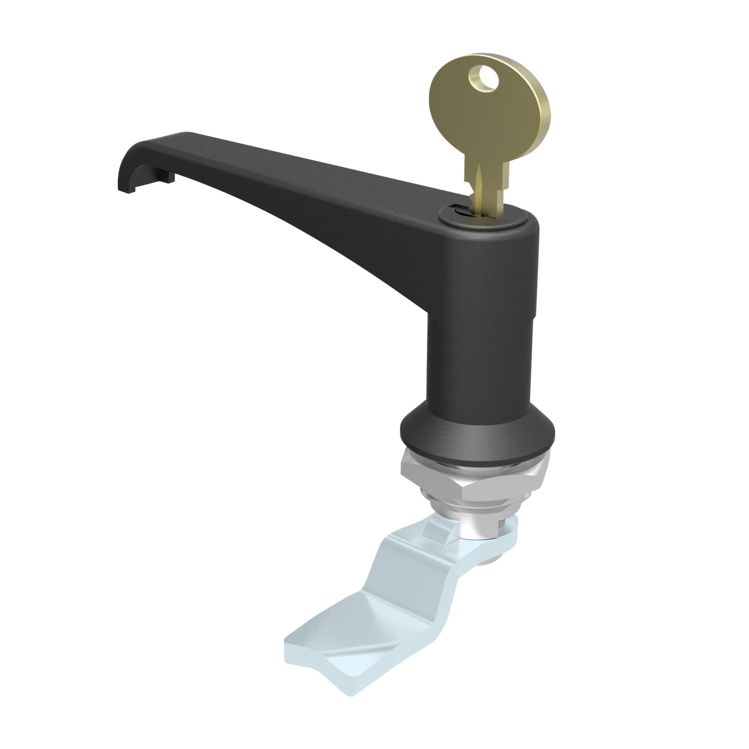 Cam Lock - Flexi System Simple and inuitive to use. Serves as both handle and lock.