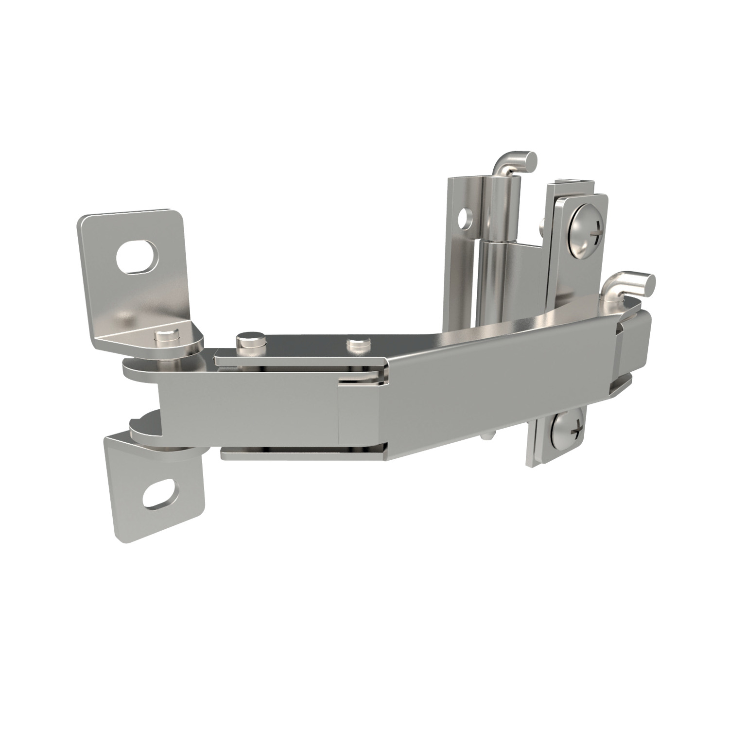 Concealed Pivot Hinges - Integral Stay Made from stainless steel. Combined Hinge and Stay, easily installed/removed via installation pin.