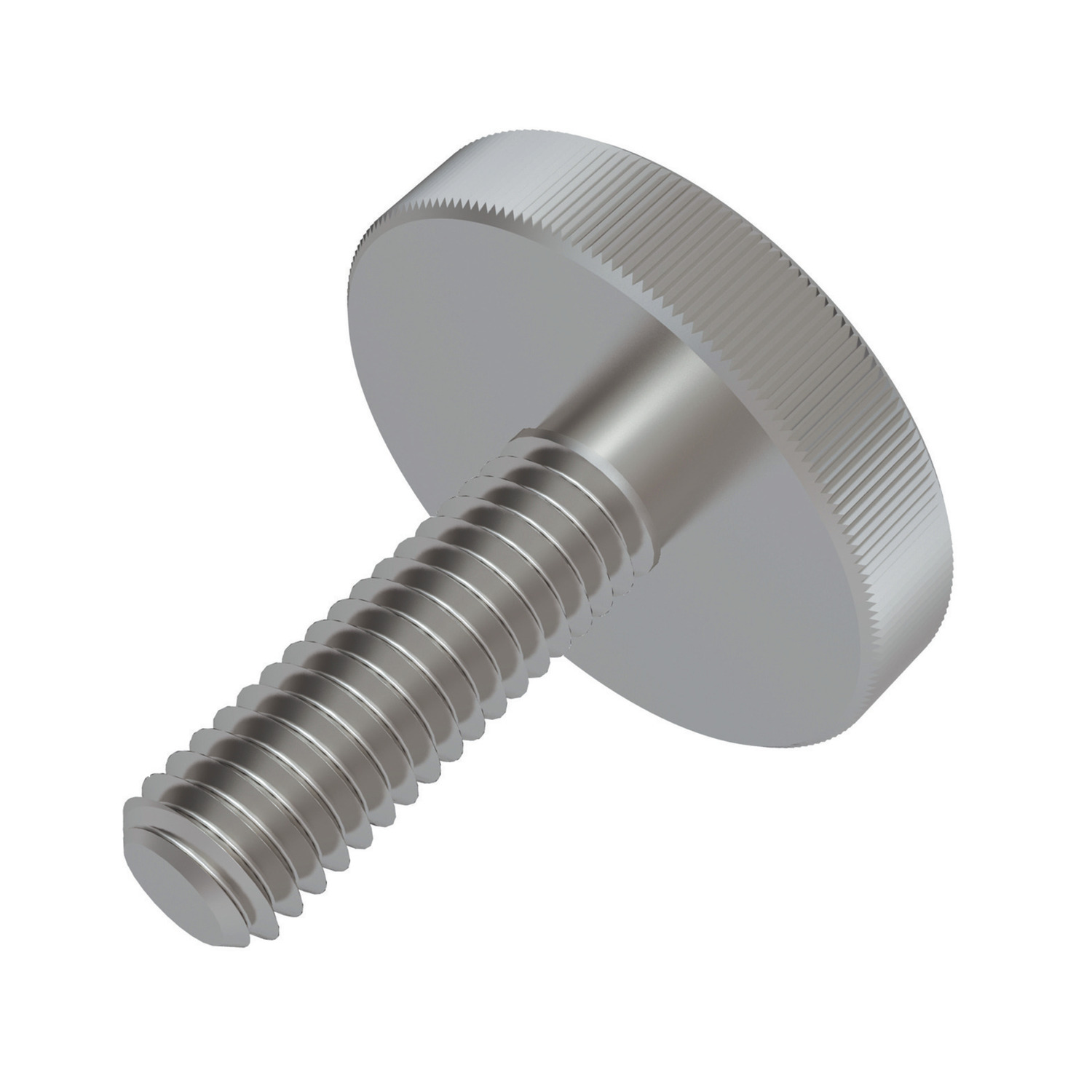 37040 - Flat Knurled Thumb Screws