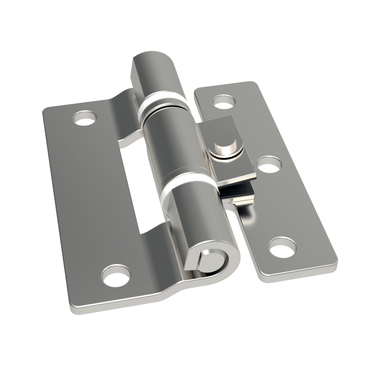 Constant Torque - Friction Hinge Constant Torque Friction Hinges for screw mounting. Made from polished stainless steel (AISI 304 and 303); for holding a lid or door in position in corrosive environments.