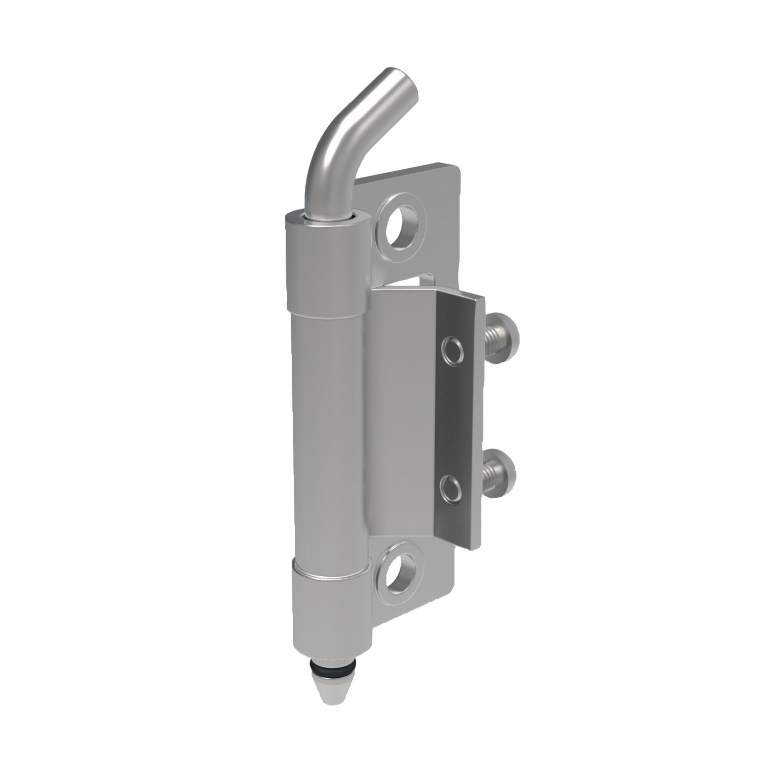 S2104.AW0020 Concealed Pivot Hinges - Lift Off 20mm door return - bolt or weld - steel. Supplied in multiples of 4