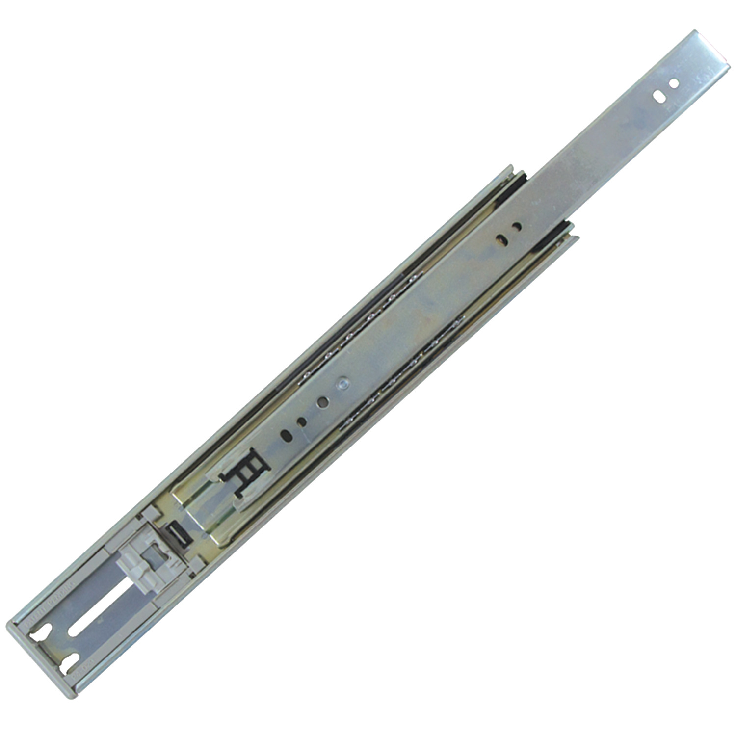 P4100.AC0550 Drawer Slide Full Extn Length 550; Load 45kg per pair. Sold Individually. Lever Disconnect; Soft Close