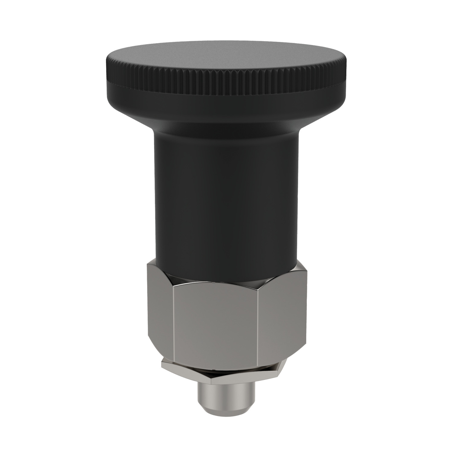 Index plungers - Pull Grip A miniature steel plunger that is designed for use with panels/walls 1 to 5mm thickness.