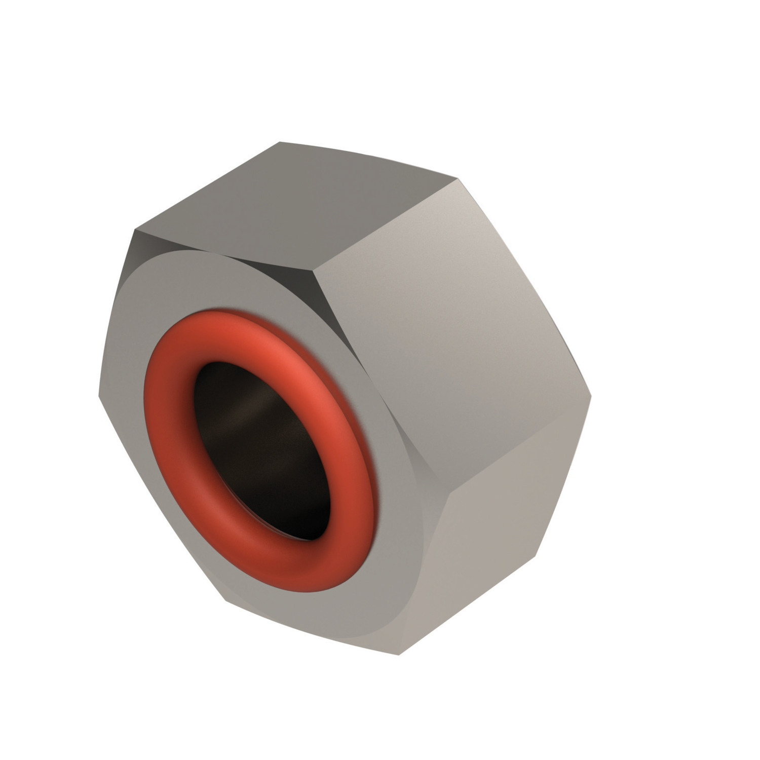36636.W0140 Integral Seal Hex Nuts - Steel. M14 - 14,1 - 21 - Silicone