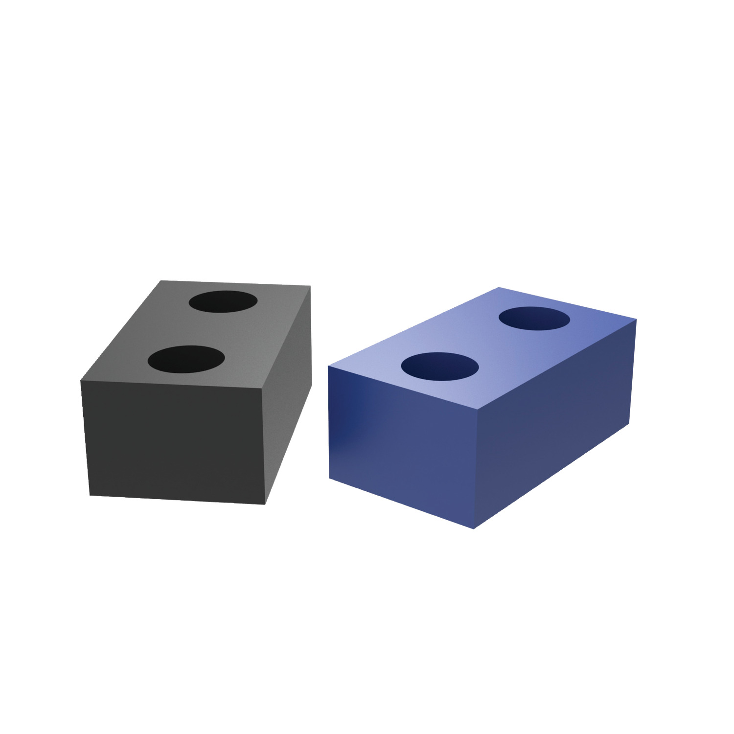 Metric Bumpers - Rectangular and Square Supplied in metric sizes of up to 63mm. Stocked in black neoprene and urethane with heat resistance from -18o to +90o Celsius. Ideal for part protection through stages of manufacture.