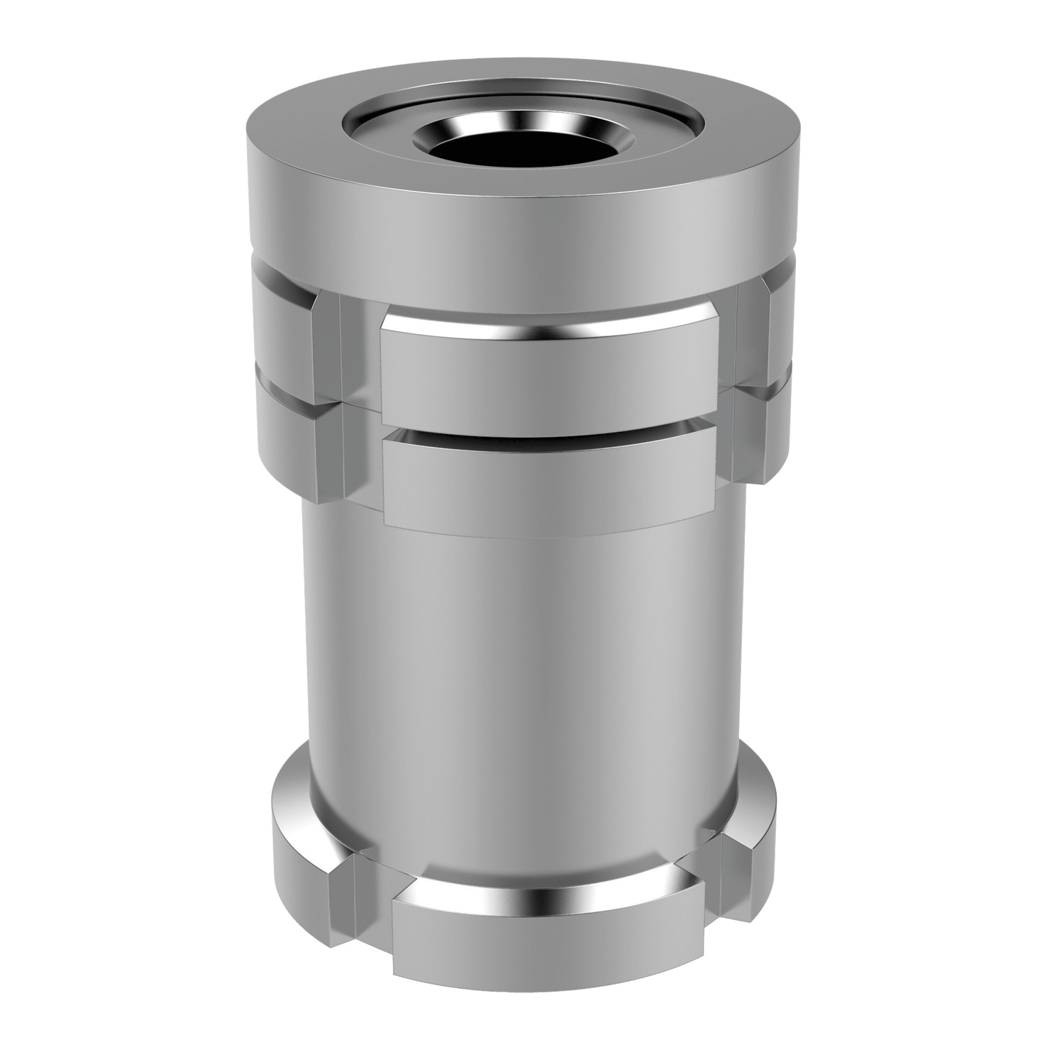Tilt Head Precision Adjuster Tall design tilt head precision adjuster with locking nut. Designed for applications where a wide adjustment range is required from 15 to 40mm.