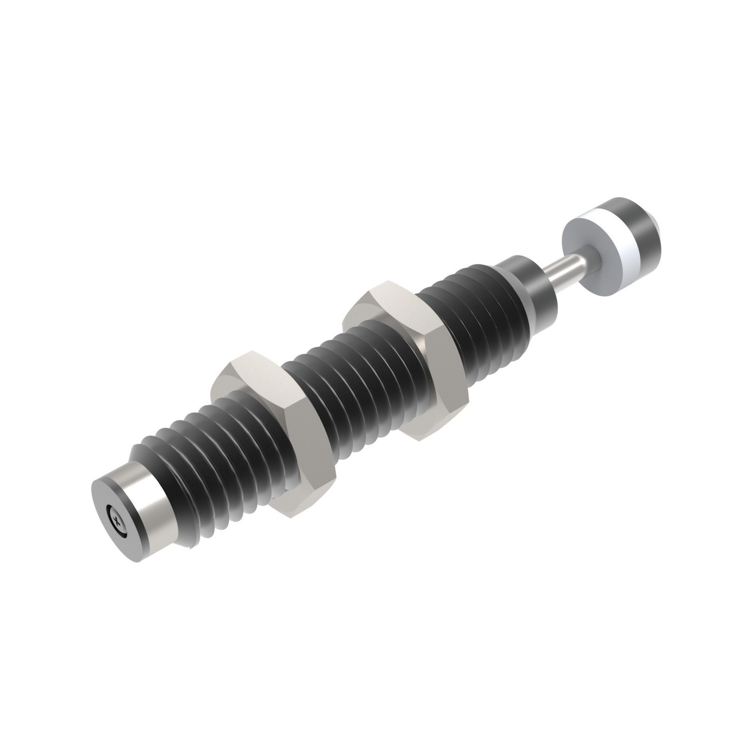 Product 68012, Shock Absorbers, Self Compensating M8 - M27, non-adjustable / 