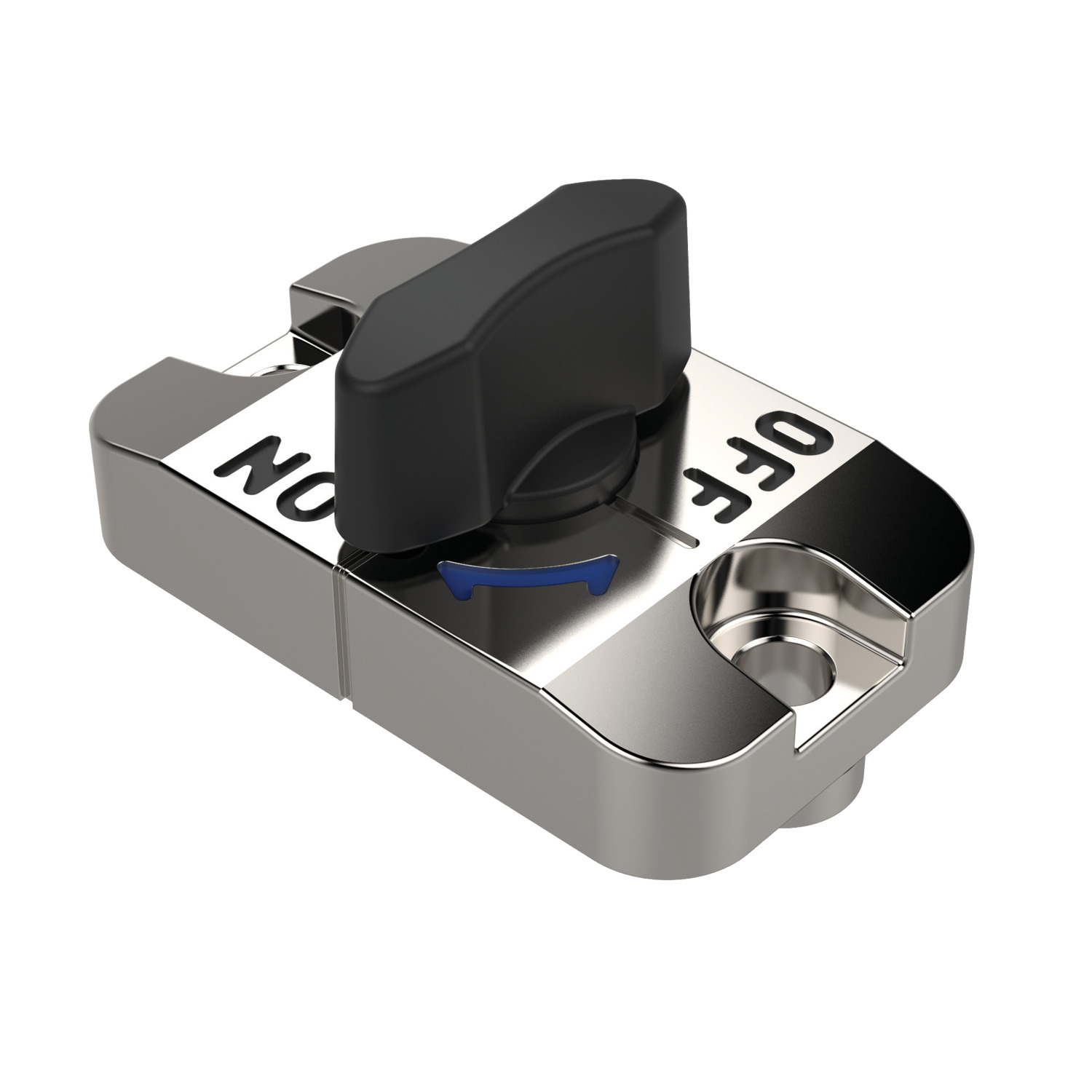 Sliding Clamps - for Slotted Hole Slotted hole sliding clamp one-touch fastener designed for quick positioning of sliding bars, actuated via quarter turn t-handle. Suitable for linear movement on fully intact bars.
