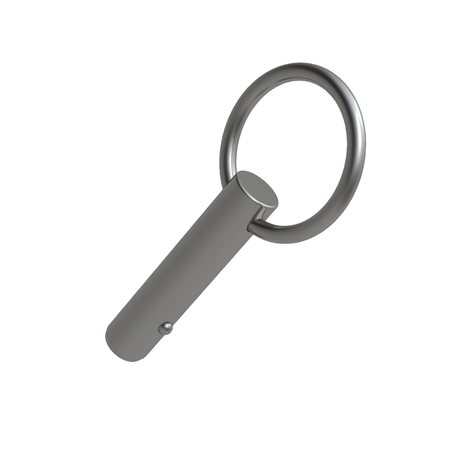 33010.W1070 Detent Pin - Ring Handle - No shoulder steel  25,4 x 177,8