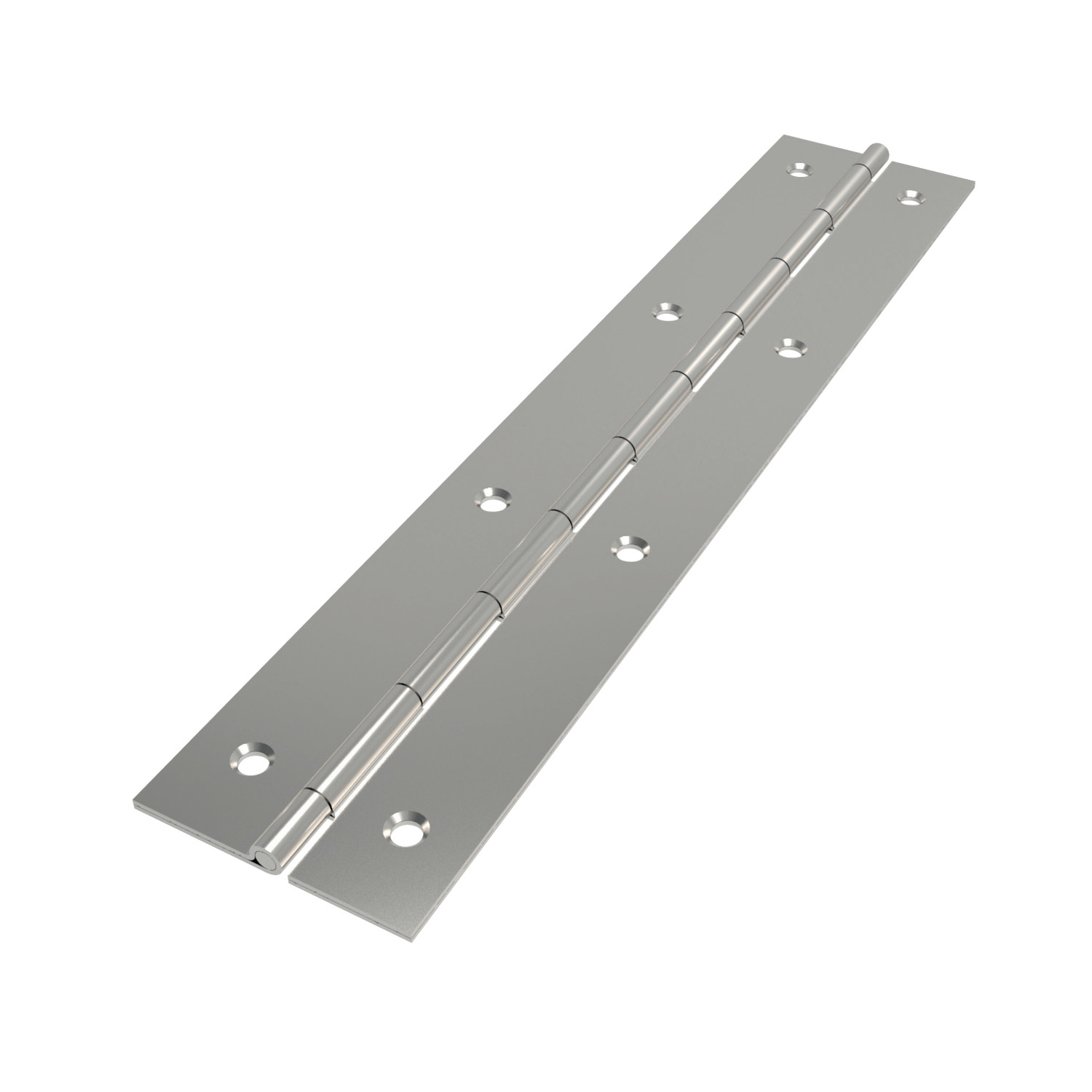 S0100.AC0345 Surface Mount - Piano Hinges Screw mount - Stainless steel. 450 x 30