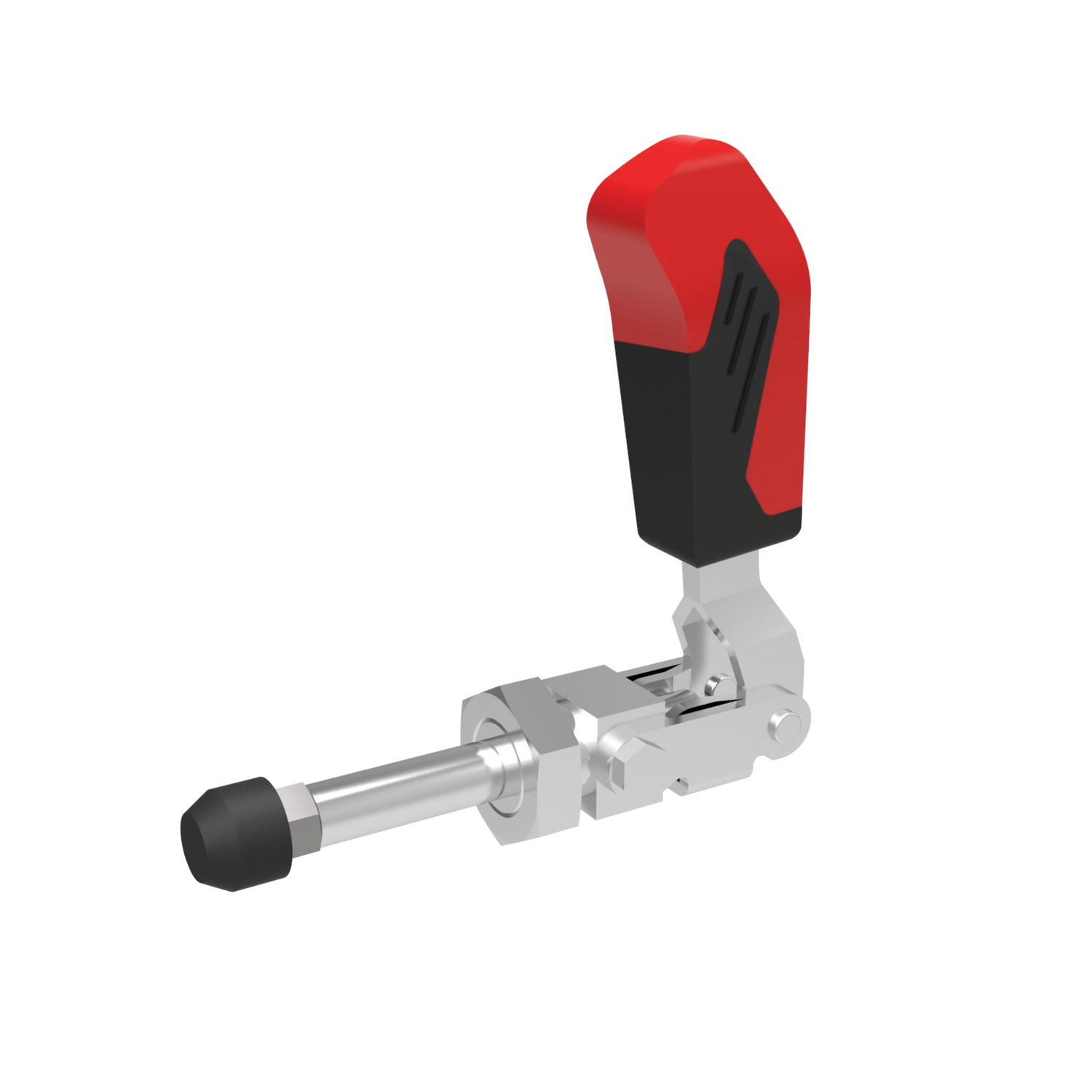 Push-Pull Toggle Clamps Short form push pull toggle clamps with ergonomic and oil resistant handles. Body of clamp is made from zinc plated and passivated steel.