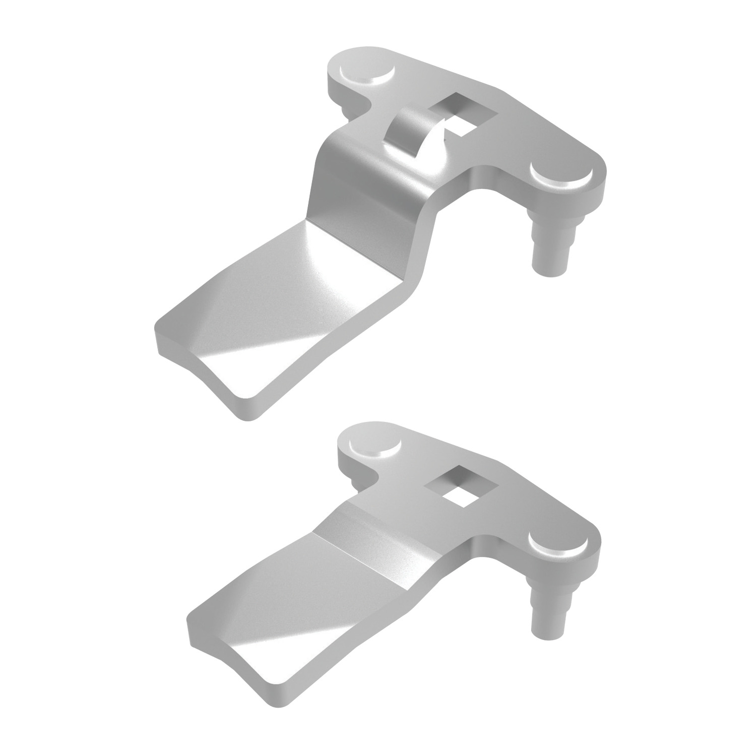 A0240.AW0160 Two Point Cams Flexi for 3-point latching - Steel, zinc plated - Without Projection