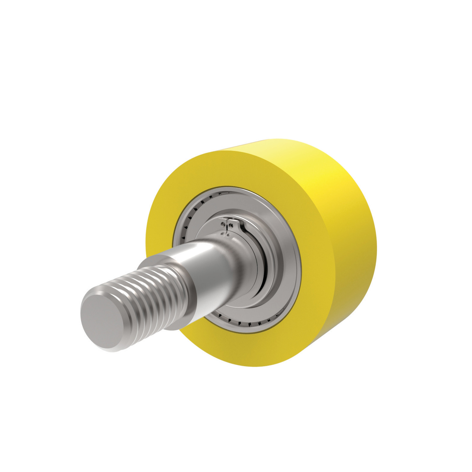 Solid Roller Solid Rollers with Clutch Bearings, for brake left or brake right applications in controlling component movement.