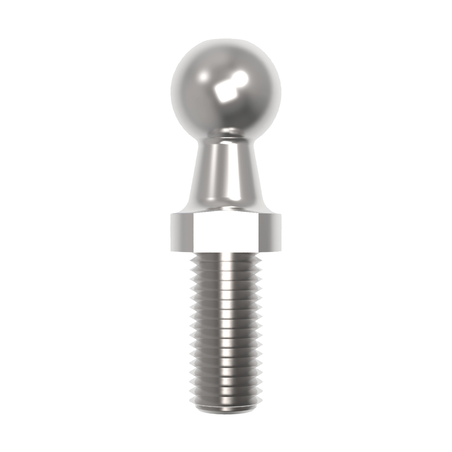 Threaded Ball Studs Threaded Ball Studs made from low carbon, zinc plated steel to DIN 71803.