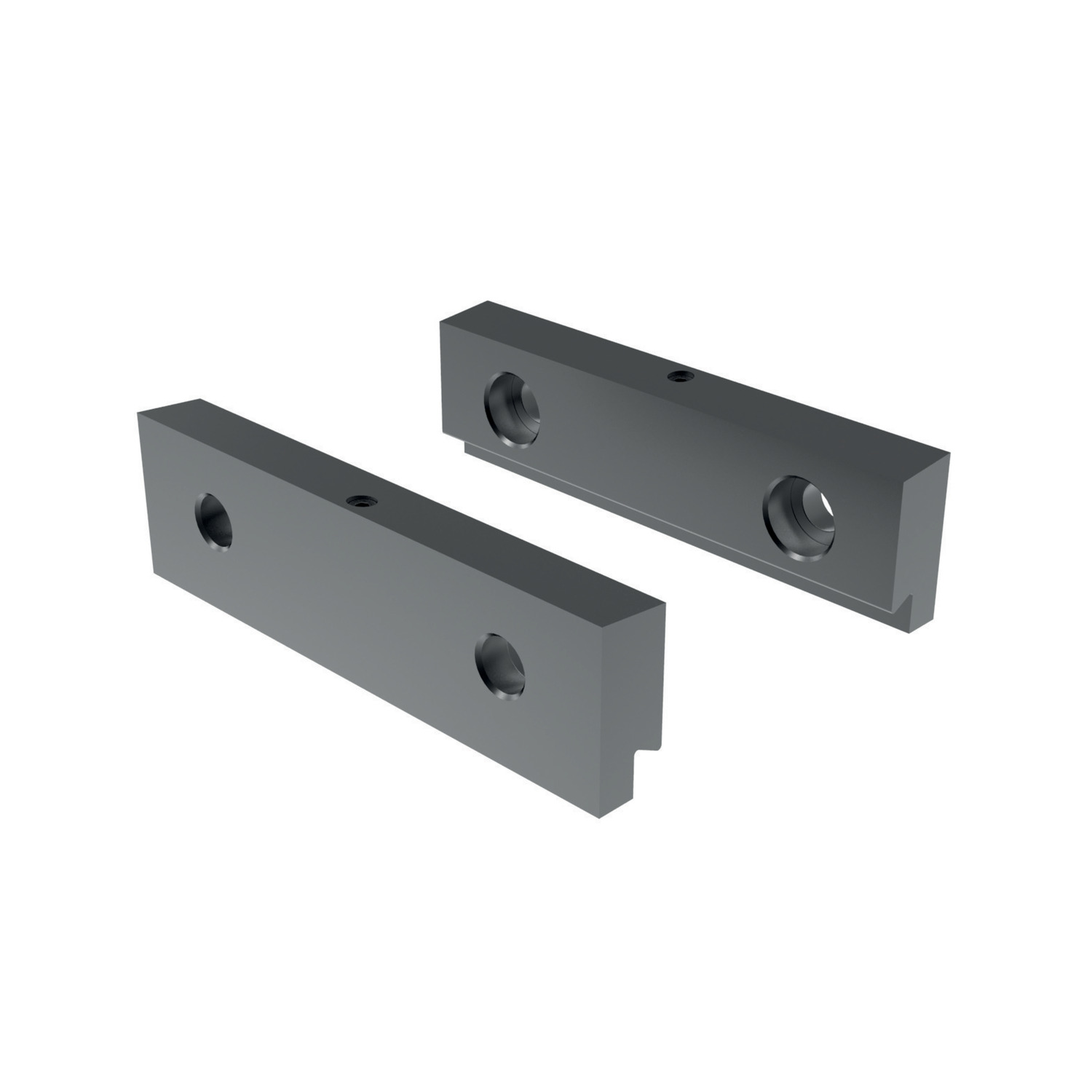 Vice Jaws & Parallels - Universal These Master Jaws enable our relock vice snap lock carrier jaws to accept all quick change jaw components, providing complete flexibility.