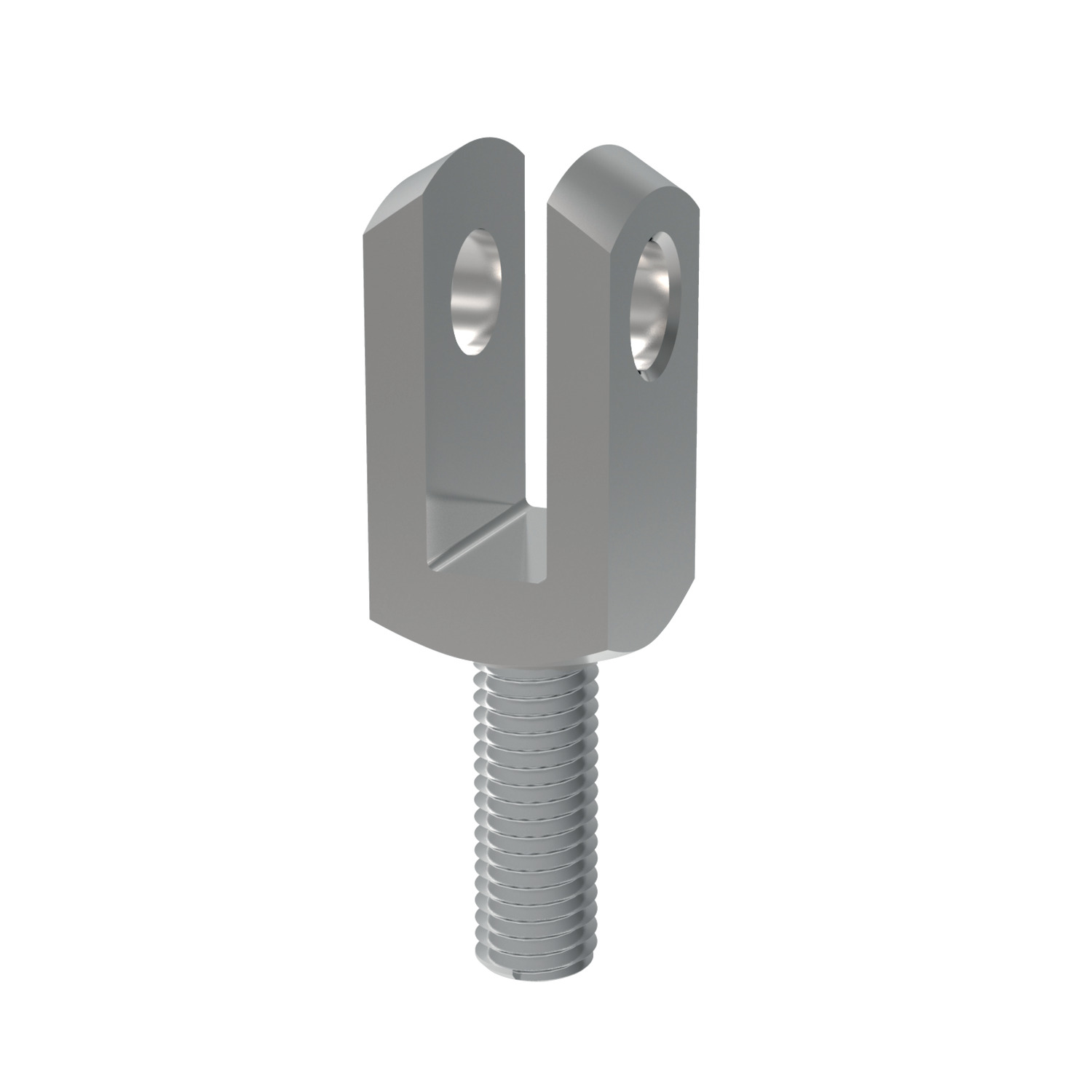 Clevis Joints - Male - Steel Our Steel Male Clevis Joints are available in both left and right hand thread in sizes ranging from M6 to M20.