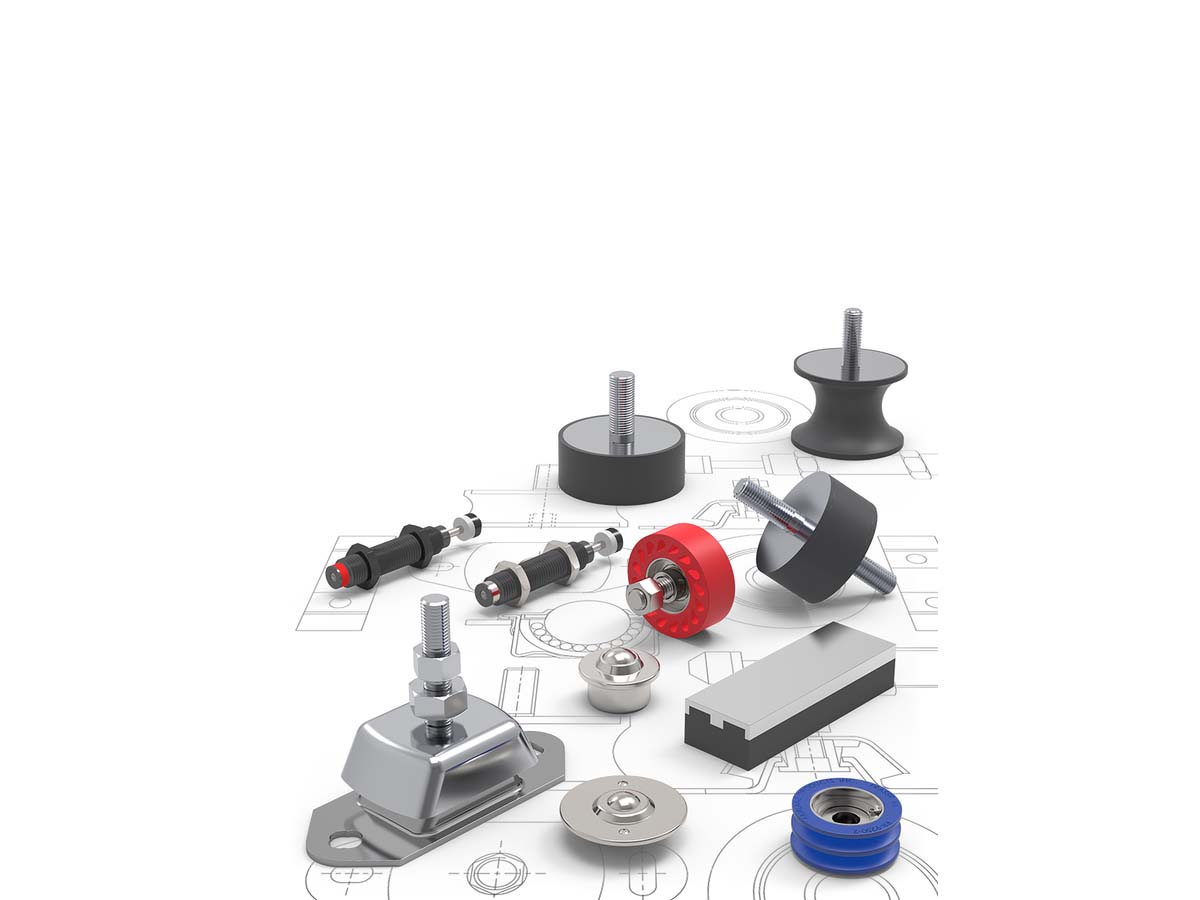 Anti-Vibration, Shock Absorbers & Rollers