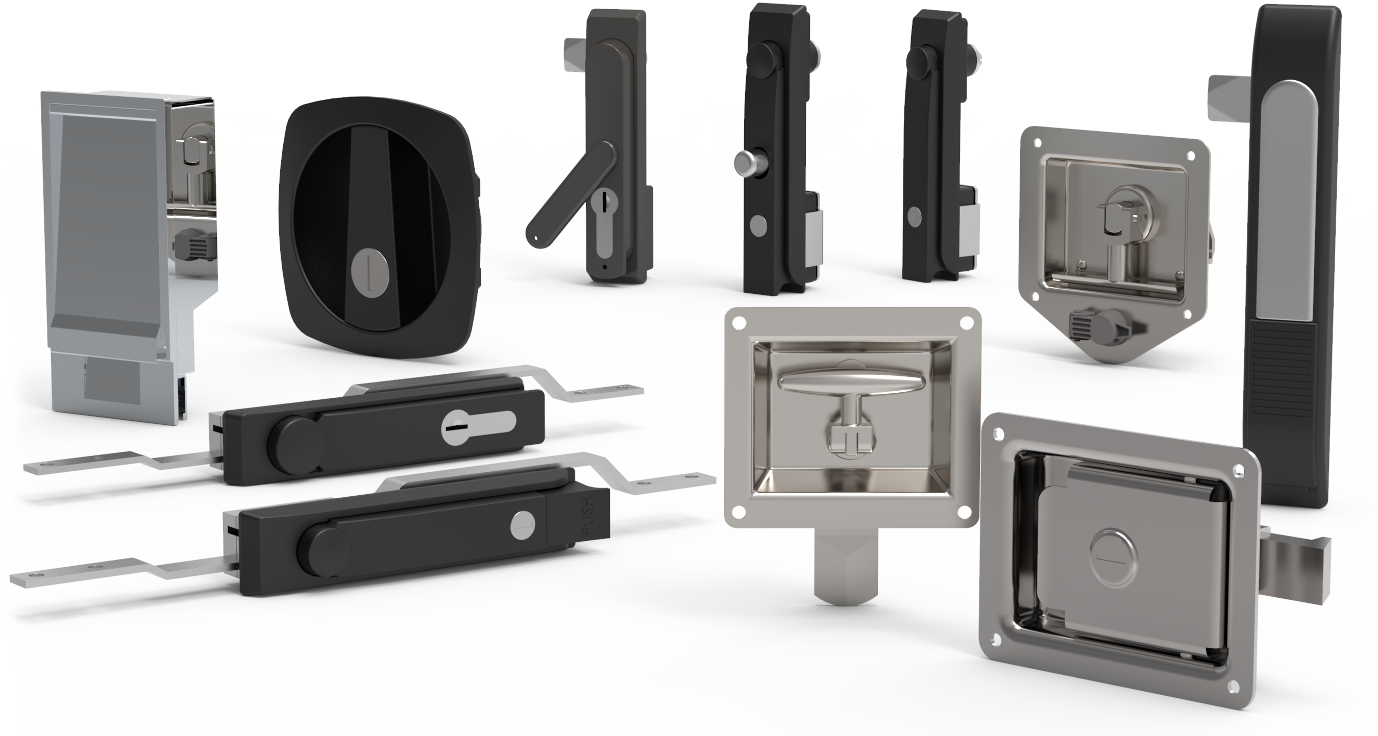 Swing & Paddle Latches